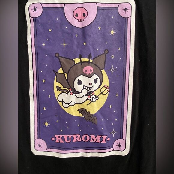 Kuromi Black and Purple T-Shirt Small ub1-7 - Picture 2 of 7
